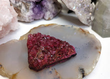 Load image into Gallery viewer, Dyed Amethyst Crystal Clusters 2pcs
