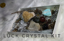 Load image into Gallery viewer, Luck Healing Gemstone Crystal Kit
