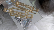 Asian Style Gold Handles x2 (bolts Included)