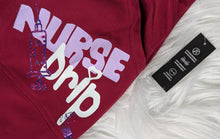 Load image into Gallery viewer, Nurse Drip Glitter Design Scrub Pants XL
