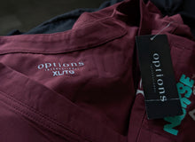 Load image into Gallery viewer, Nurse Drip Custom Pressed Scrub Top XL NWT
