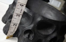 Load image into Gallery viewer, Gothic Black Skull Entry Kitchen Bath Bowl Dish

