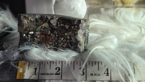 3" Aura Quartz Electroplated Amethyst Crystal Cluster