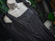 Load image into Gallery viewer, Shein Black Bow Romper Pant Jumpsuit 1XL
