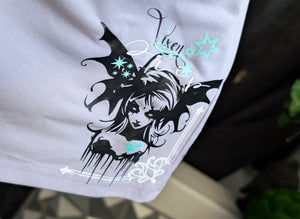 Purple Vixen Drip Gothic Butterfly Tank Top LG
