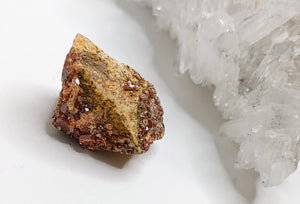 1" Vanadinite Crystal Clusters (3 pcs)