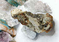Rare Kelowna Natrolite Crystal in Druzy Matrix