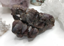 Load image into Gallery viewer, Thunder Bay Black Elestial Celestial Amethyst Crystal
