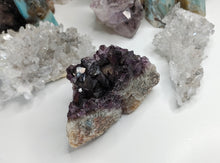 Load image into Gallery viewer, 4&quot; Thunder Bay Black Amethyst Crystal
