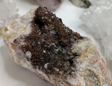 Load image into Gallery viewer, Thunder Bay Black Smokey Amethyst Crystal
