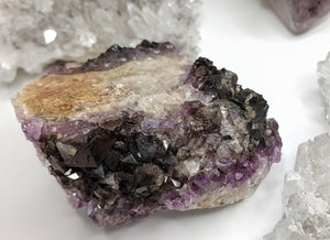 3.5" Thunder Bay Black Amethyst Crystal