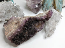 Load image into Gallery viewer, 6&quot; Thunder Bay Black Amethyst Citrine Crystal
