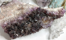 Load image into Gallery viewer, 6&quot; Thunder Bay Black Amethyst Citrine Crystal
