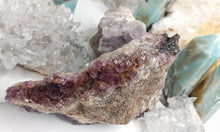 Load image into Gallery viewer, 6&quot; Thunder Bay Black Amethyst Citrine Crystal

