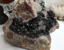 Load image into Gallery viewer, 8&quot; Thunder Bay Black Amethyst Crystal
