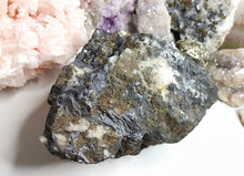 Load image into Gallery viewer, 6" Rare Large Galena &amp; Pyrite Quartz Specimen
