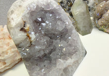 Load image into Gallery viewer, Lil Amethyst Crystal Cluster Cathedral
