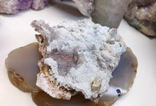 Load image into Gallery viewer, 4&quot; Flower Amethyst in the Matrix Crystal Cluster
