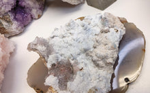 Load image into Gallery viewer, 4&quot; Flower Amethyst in the Matrix Crystal Cluster
