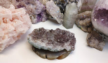 Load image into Gallery viewer, 5&quot; Smokey Amethyst Crystal Cluster
