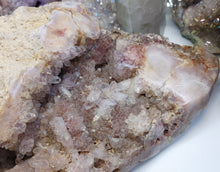 Load image into Gallery viewer, 9&quot; Pink Amethyst &amp; Agate Crystal Cluster
