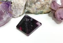 Load image into Gallery viewer, 1.5&quot; Purple Fluorite Crystal Pyramid
