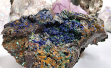Load image into Gallery viewer, Azurite and Malachite Crystal Cluster
