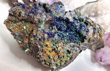 Load image into Gallery viewer, Azurite and Malachite Crystal Cluster
