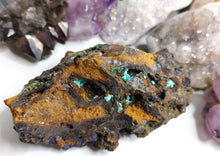 Load image into Gallery viewer, Azurite and Malachite Crystal Cluster
