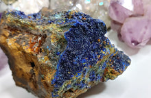 Load image into Gallery viewer, Azurite and Malachite Crystal Cluster
