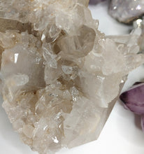 Load image into Gallery viewer, 5-5.5" Clear Quartz Crystal Cluster
