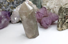 Load image into Gallery viewer, Fluorite Smokey Quartz Crystal Pillar Tower
