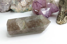 Load image into Gallery viewer, Fluorite Smokey Quartz Crystal Pillar Tower
