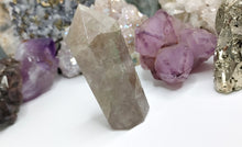Load image into Gallery viewer, Fluorite Smokey Quartz Crystal Pillar Tower
