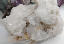 Load image into Gallery viewer, 5" Clear Quartz Crystal Cluster

