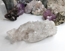 Load image into Gallery viewer, 7" Clear Quartz Crystal Cluster
