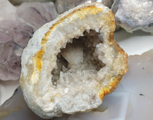 Load image into Gallery viewer, 2.5&quot; Keokuk Calcite Crystal Geode
