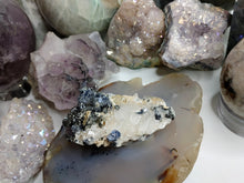 Load image into Gallery viewer, 3" Bulgarian Sphalerite Quartz Galena Pyrite Crystal
