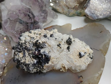 Load image into Gallery viewer, 3" Bulgarian Sphalerite Quartz Galena Pyrite Crystal
