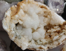 Load image into Gallery viewer, 4.5" Calcite &amp; Quartz Crystal Geode
