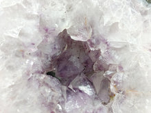 Load image into Gallery viewer, Amethyst Quartz Crystal Donut on Stand
