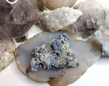 Load image into Gallery viewer, 3&quot; Bulgarian Quartz Galena Pyrite Sphalerite Crystal
