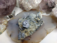 Load image into Gallery viewer, 3&quot; Bulgarian Quartz Galena Pyrite Sphalerite Crystal
