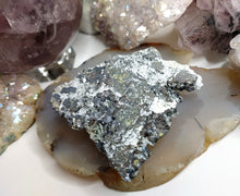 Load image into Gallery viewer, 3&quot; Bulgarian Quartz Galena Pyrite Sphalerite Crystal
