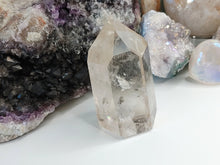 Load image into Gallery viewer, 3.5&quot; Rainbow Smokey Quartz Crystal Pillar Tower
