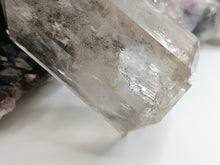 Load image into Gallery viewer, 3.5&quot; Rainbow Smokey Quartz Crystal Pillar Tower
