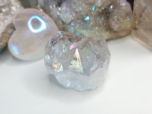 1.5" Angel Aura Amethyst Crystal Point