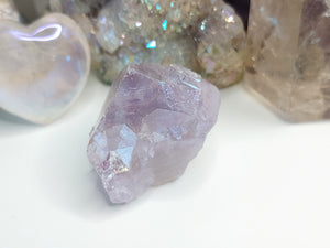 1.5" Angel Aura Amethyst Crystal Point