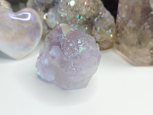 1.5" Angel Aura Amethyst Crystal Point