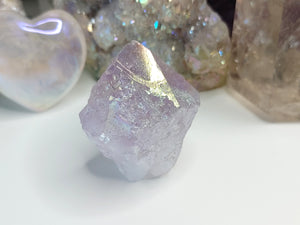 1.5" Angel Aura Amethyst Crystal Point